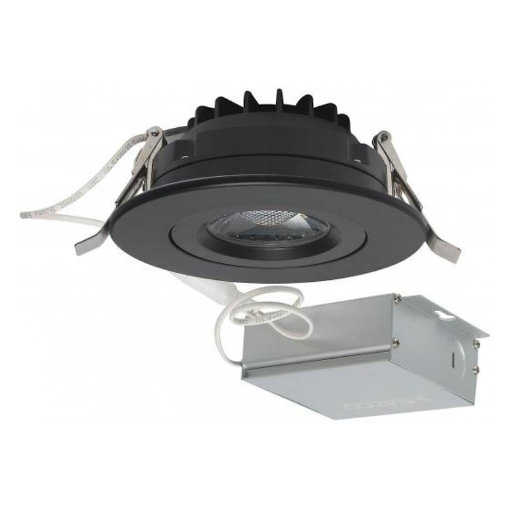 4" 12 watt 120 volt 3000K Dimmable LED Downlight with Remote Driver 1