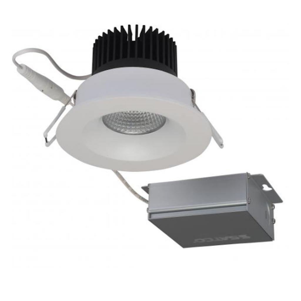 3.5" 12 watt 120 volt 3000K Dimmable LED Downlight with Remote Driver 1