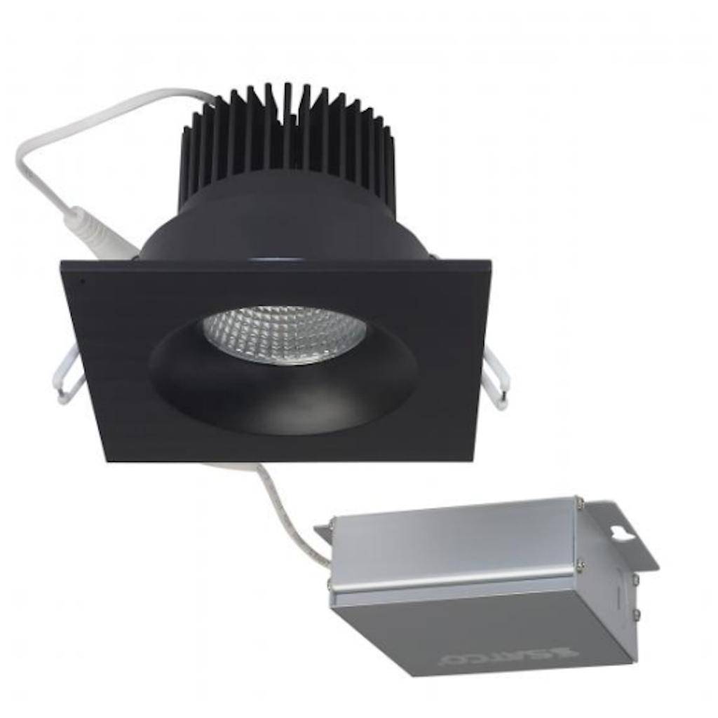 3.5" 12 watt 120 volt 3000K Dimmable LED Downlight with Remote Driver 1