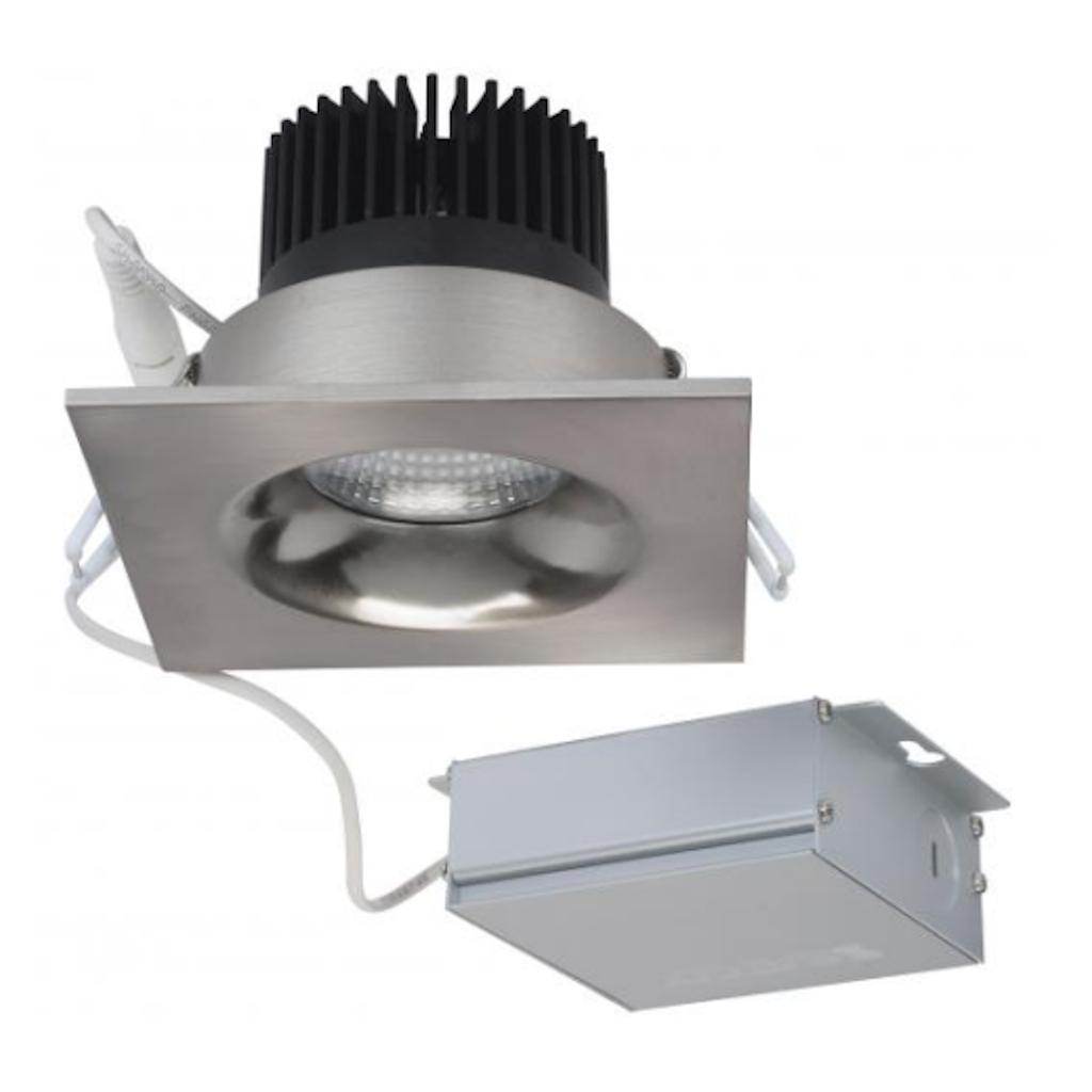 3.5" 12 watt 120 volt 3000K Dimmable LED Downlight with Remote Driver 1