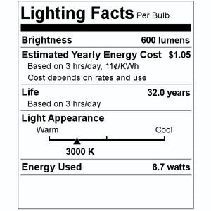 4" 8.7 watt 120 volt 3000K Dimmable LED Retrofit Downlight (6 Pack) 2