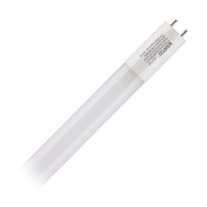 4' 17 watt 347 volt T8 Medium Bi-Pin Base 5000K Daylight Ballast Bypass LED Light Bulb 1