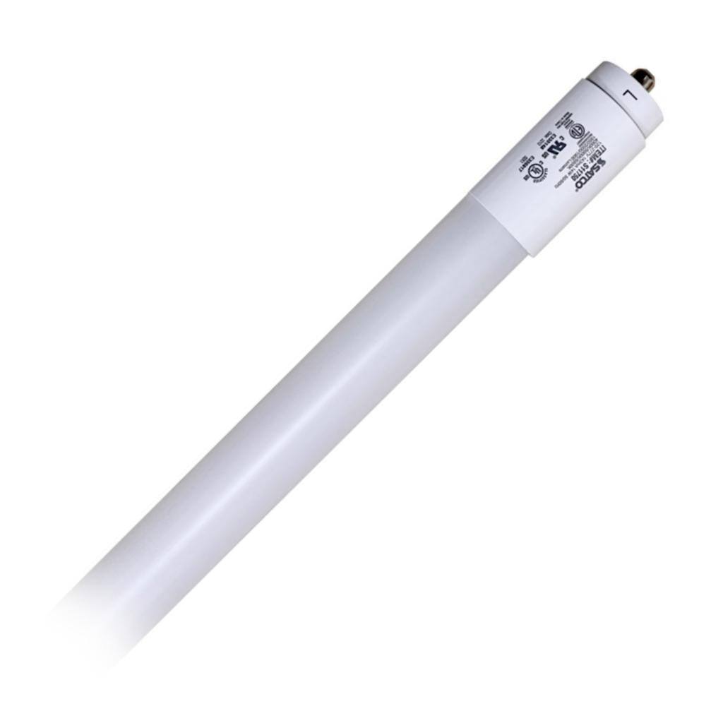 4' 14 watt 120/277 volt T8 Single Pin Base CCT Selectable Ballast Bypass LED Light Bulb 1