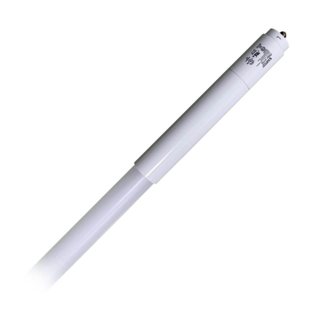 8' 38 watt 120/277 T8 Single Pin Base CCT Selectable Ballast Compatible LED Light Bulb 1