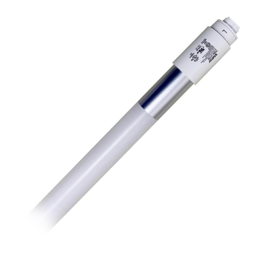 6' 30 watt 120/277 volt T8 Recessed Double Contact Base CCT Selectable Ballast Bypass LED Light Bulb 1