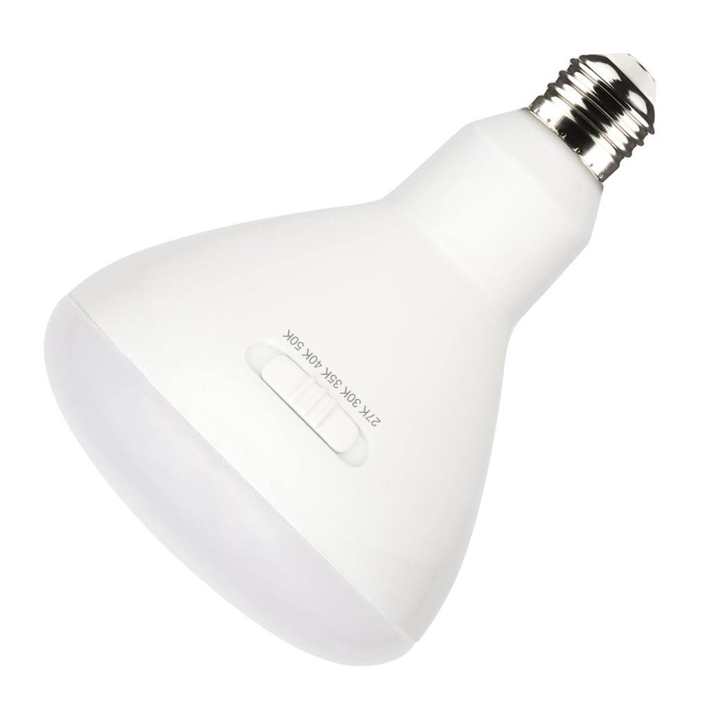 13 watt 120 volt BR40 Medium Screw Base CCT Selectable Dimmable LED 1