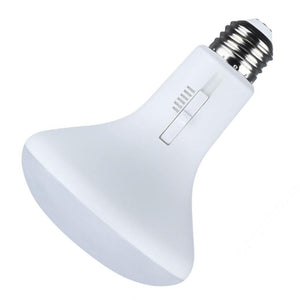 8.5 watt 120 volt BR30 Medium Screw Base CCT Selectable LED Light Bulb 1