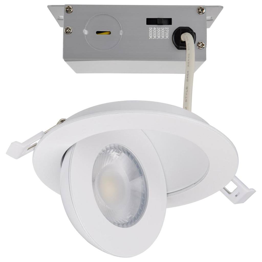 4" 9 watt 120 volt CCT Selectable Round LED 1