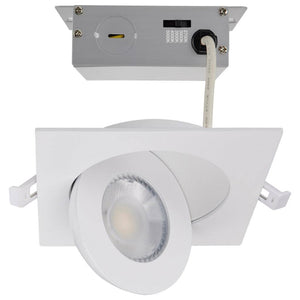 4" 9 watt 120 volt CCT Selectable Square LED 1