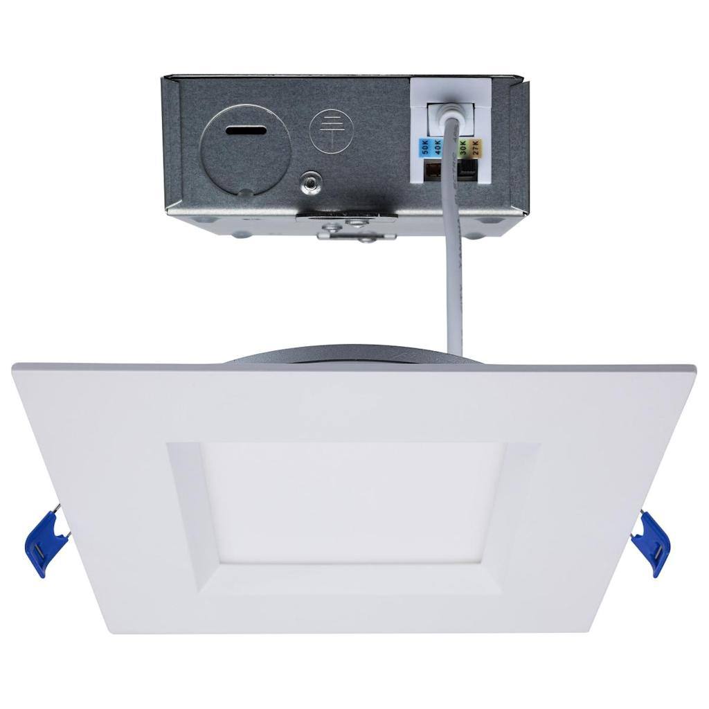 6" 15 watt 120 volt CCT Selectable LED Recessed Downlight 1