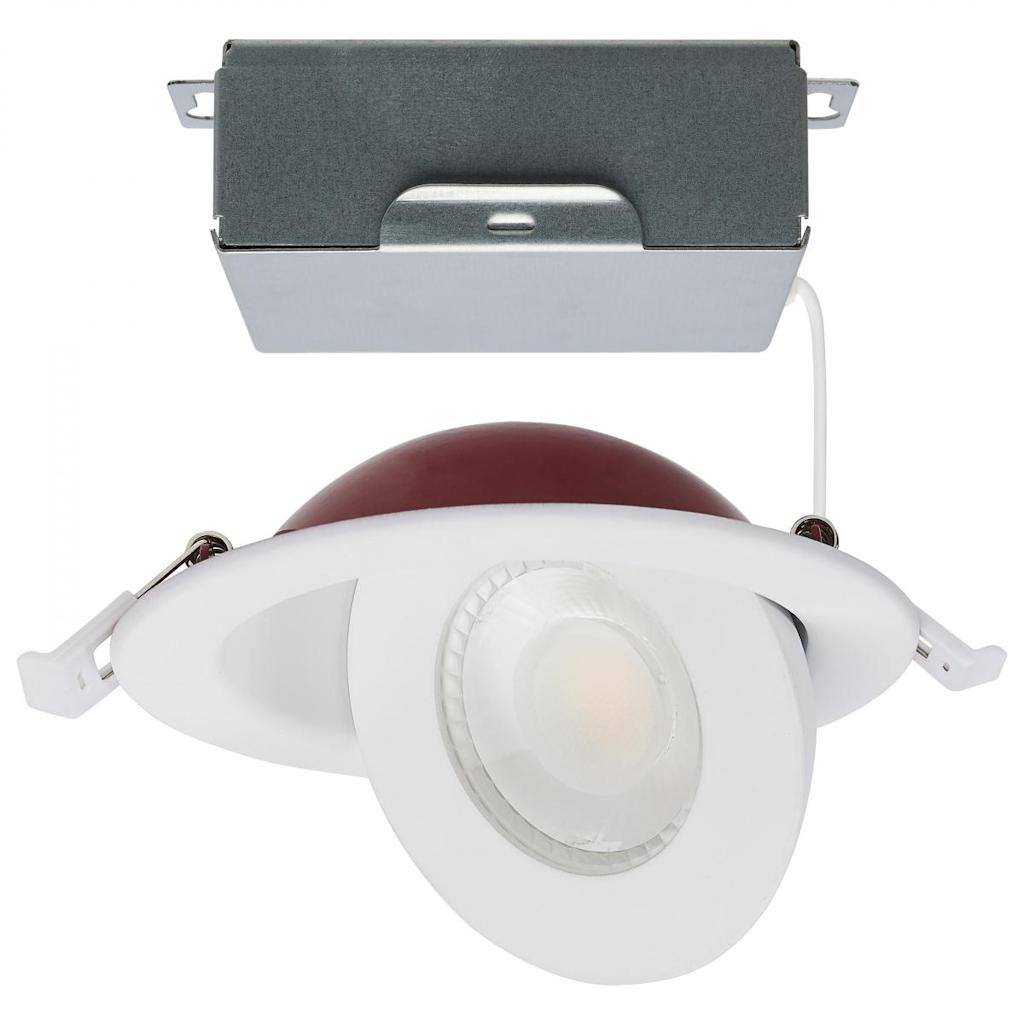 4" 9 watt 120 volt CCT Selectable Directional Dimmable LED Recessed Downlight 1