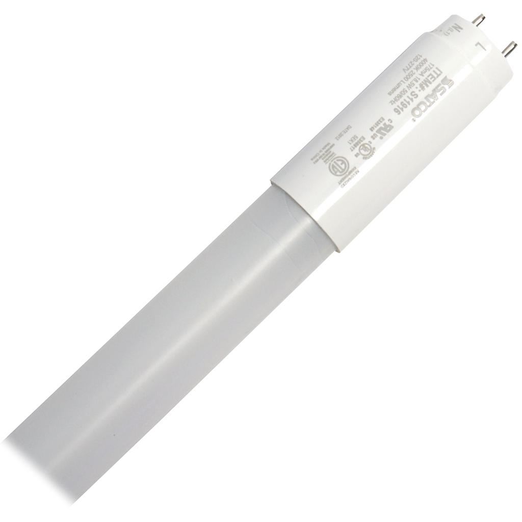 18.5 watt 120/277 volt 48" T8 Medium Bi-Pin Base 4000K Cool White Non-Dimmable LED 1