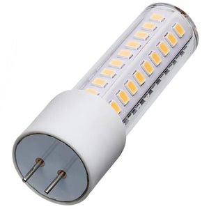 6.5 watt 12 volt T6 Bi-Pin Base 5000K Daylight Clear Dimmable LED 1