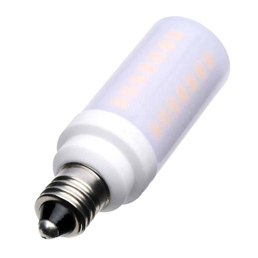 5 watt 120 volt T6 Mini Candelabra Screw Base 3000K Natural White Frosted Dimmable LED 1