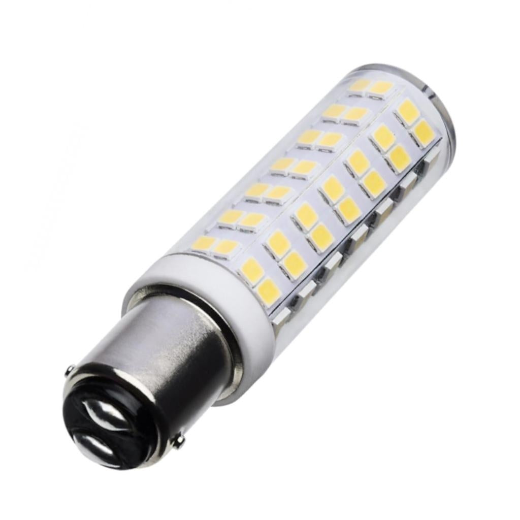6.5 watt 120 volt T6 Double Contact Bayonet Base 5000K Daylight Clear Dimmable LED 1