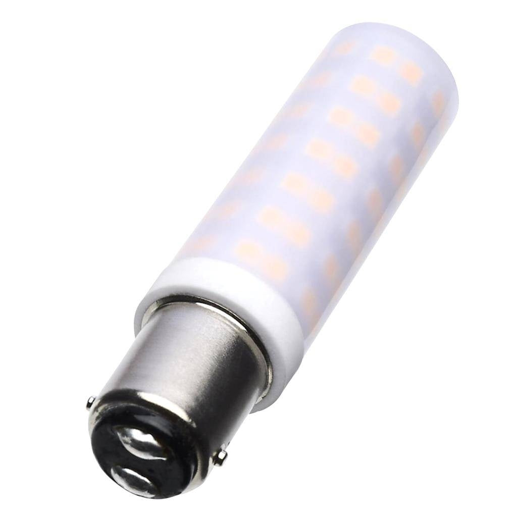 6.5 watt 120 volt T6 Double Contact Bayonet Base 3000K Natural White Frosted Dimmable LED 1