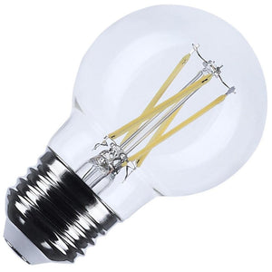 5.5 watt 120 volt G16.5 Medium Screw Base 3500K Clear Neutral White Dimmable LED 1