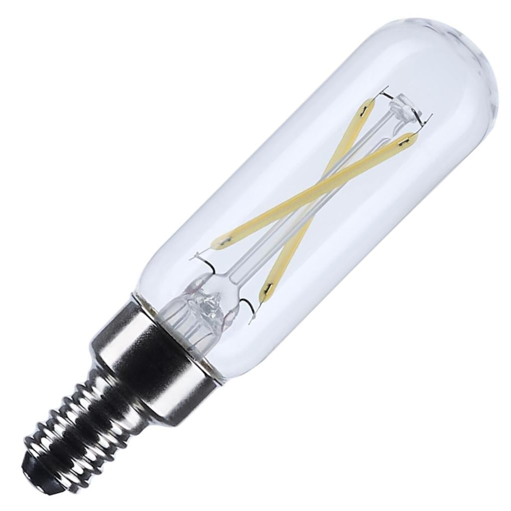 2.8 watt 120 volt T6 Candelabra Screw Base 3000K Natural White Clear Dimmable LED 1