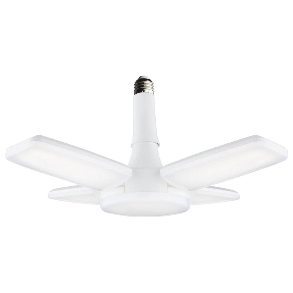 30 watt 120 volt Multi-Beam Medium Screw Base 5000K Daylight LED Garage Utility Light 1