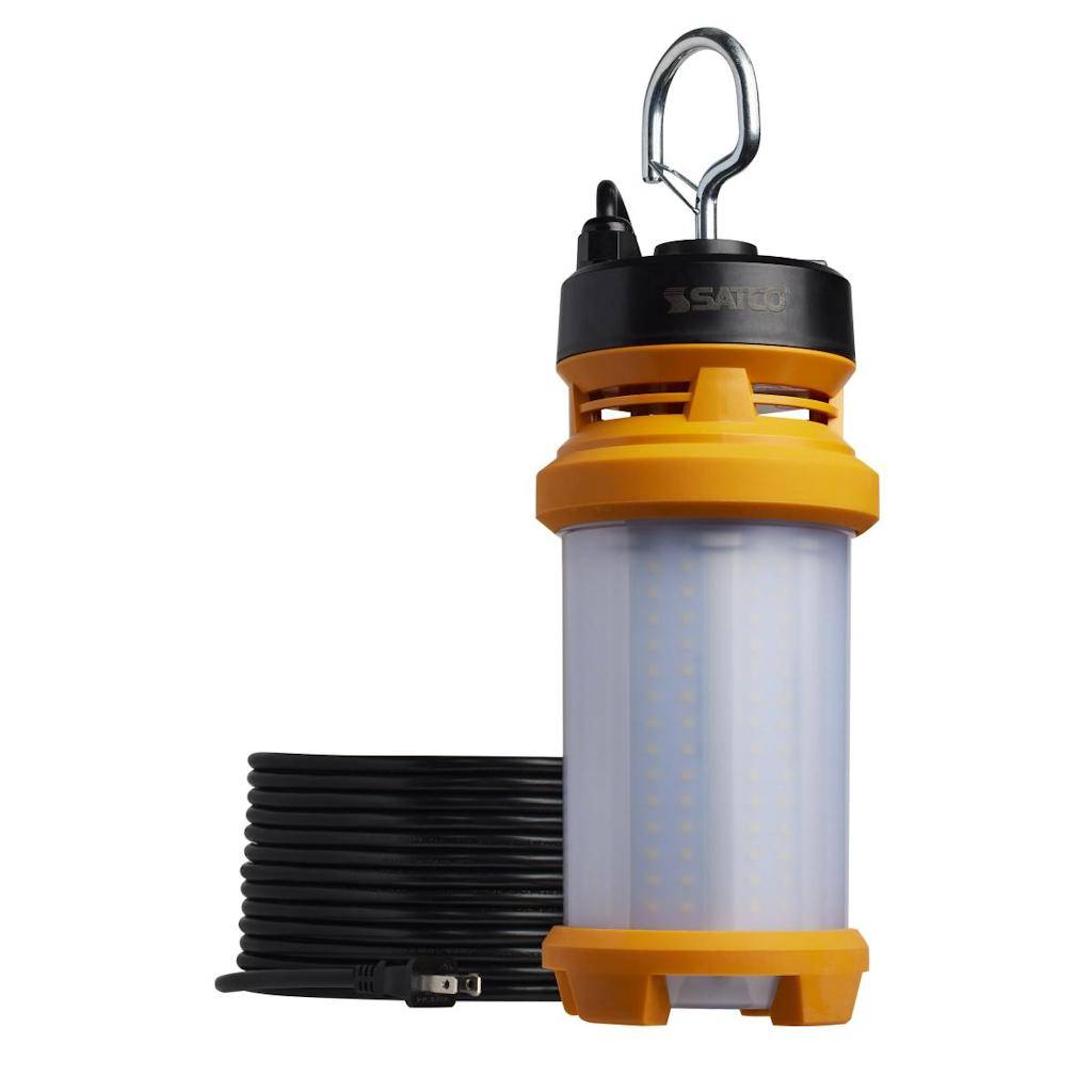 Selectable watt 120/277 volt 5,000K - Daylight - Yellow - Indoor/Outdoor LED Hi-lumen temporary lamp 1