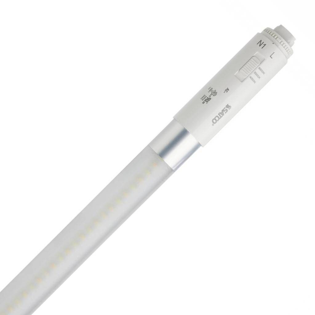 60" 24 watt 120/277 volt T8 Recessed Double Contact Base CCT Selectable LED 1