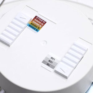 5"-6" 7.5/10.5/14.5 watt 120 volt CCT Selectable Deep Baffle Indoor LED Recessed Downlight 3