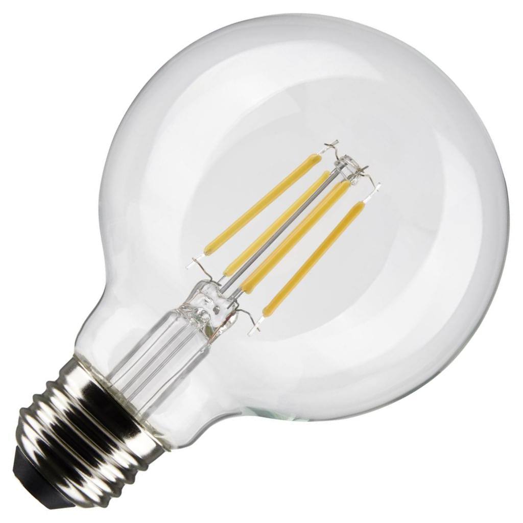 6 watt 120 volt G25 Medium Screw Base 2700K Warm White Dimmable LED 1