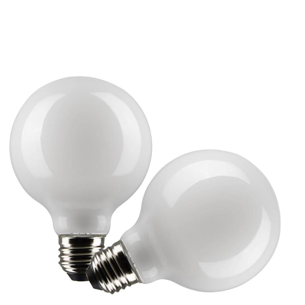 4.5 watt 120 volt G25 Medium Screw Base 2700K Warm White LED Light Bulb 1