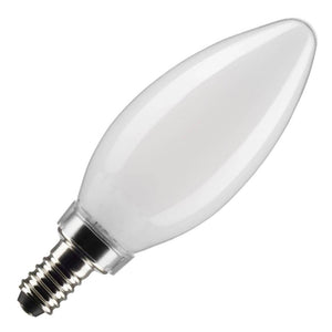 3 watt 120 volt B11 Candelabra Screw Base 2700K Warm White LED Light Bulb 1