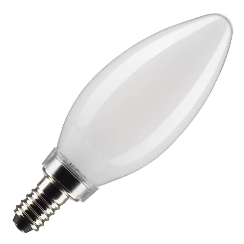 4 watt 120 volt B11 Candelabra Screw Base 4000K Cool White LED Light Bulb 1
