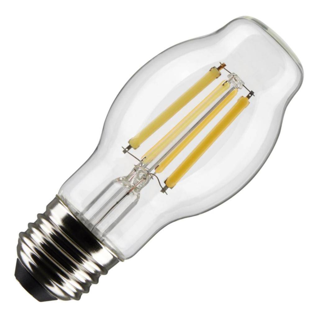 8 watt 120 volt BT15 Medium Screw Base 4000K Cool White LED Light Bulb 1