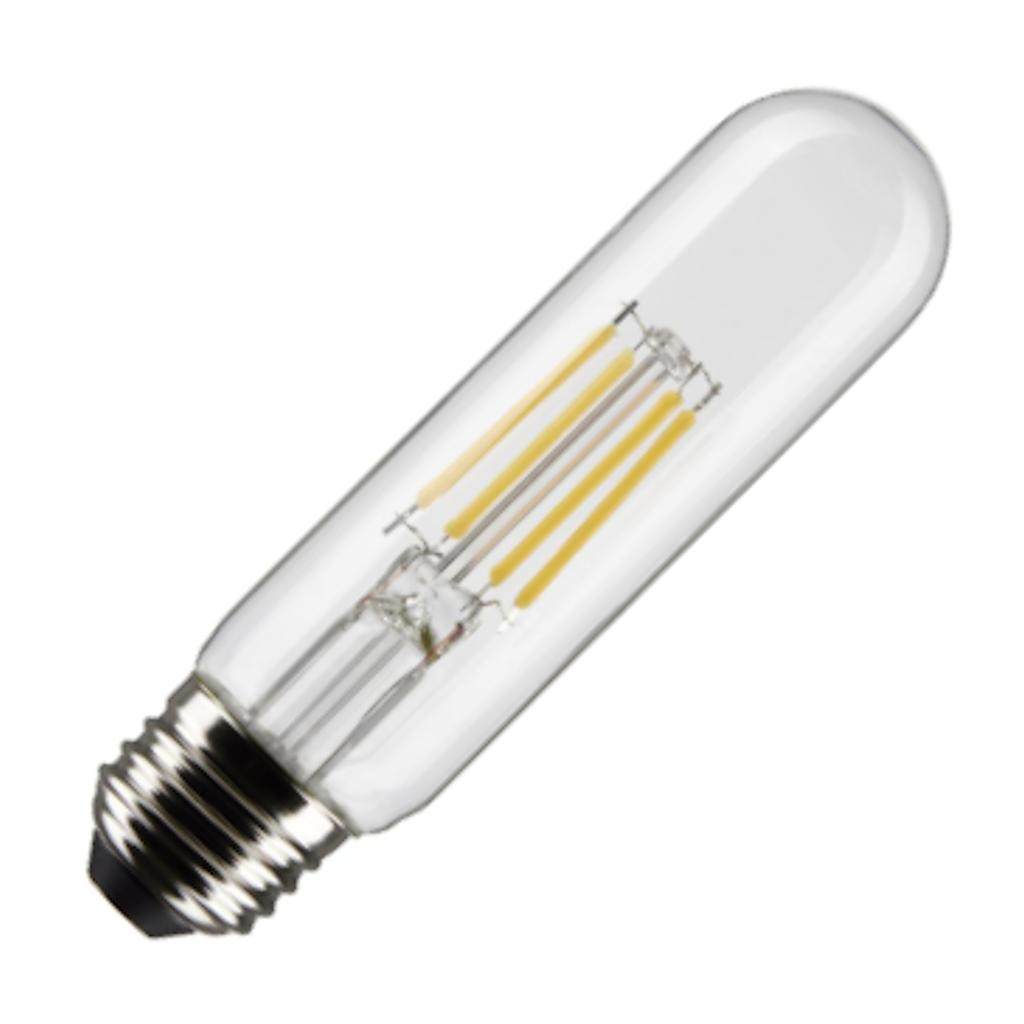 5.5 watt 120 volt T10 Medium Screw Base 3000K Natural White LED 1
