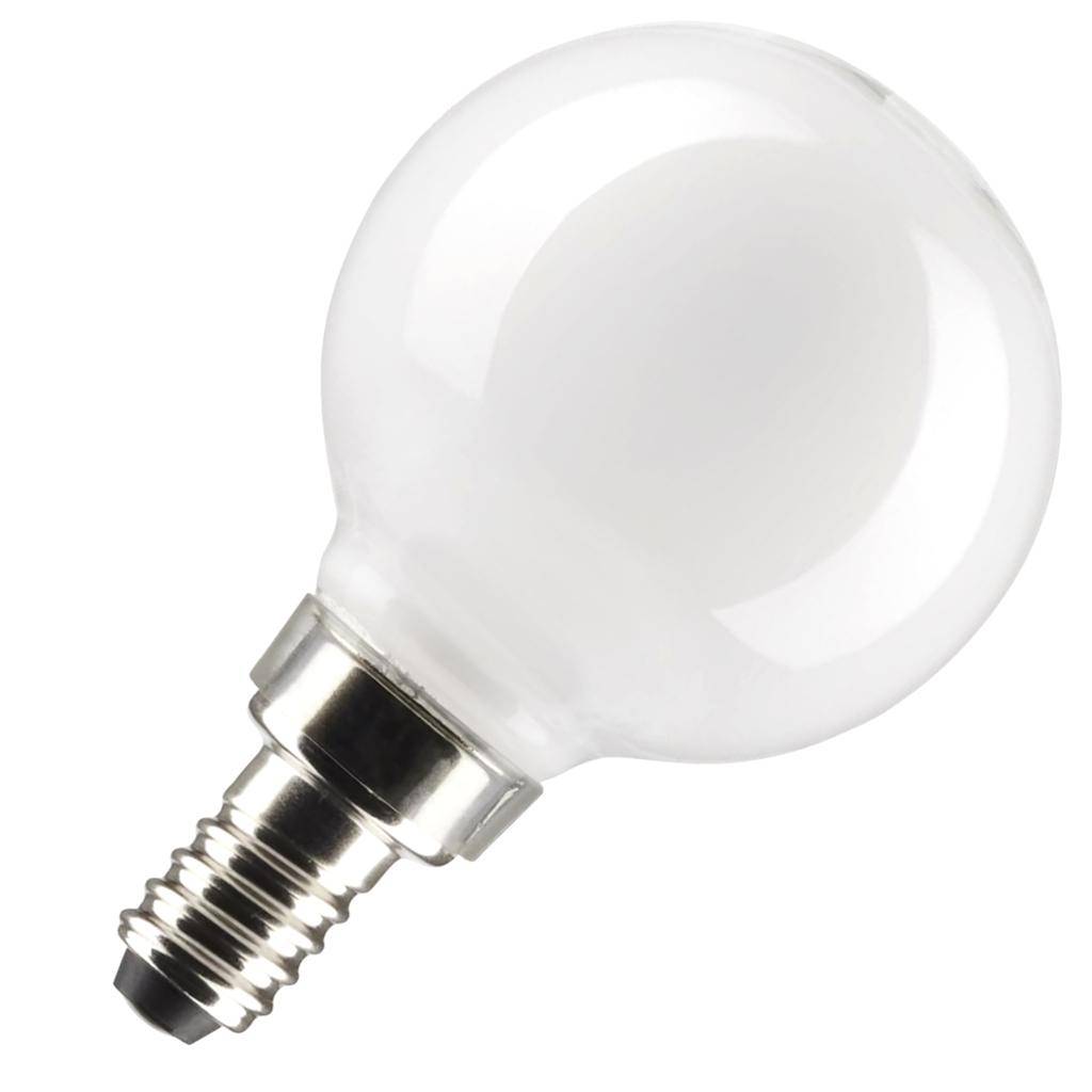 4.5 watt 120 volt G16.5 Candelabra Screw Base 2700K Warm White Dimmable LED 1