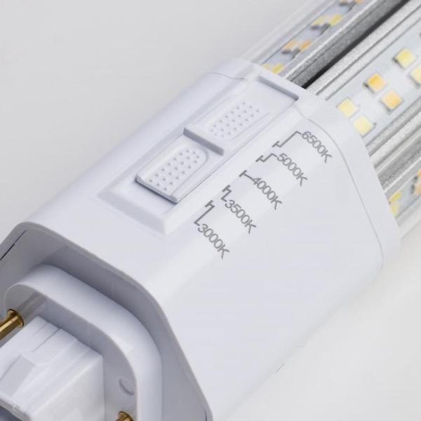 22 watt 120/277 volt PL 2-Pin Base CCT Selectable LED 3