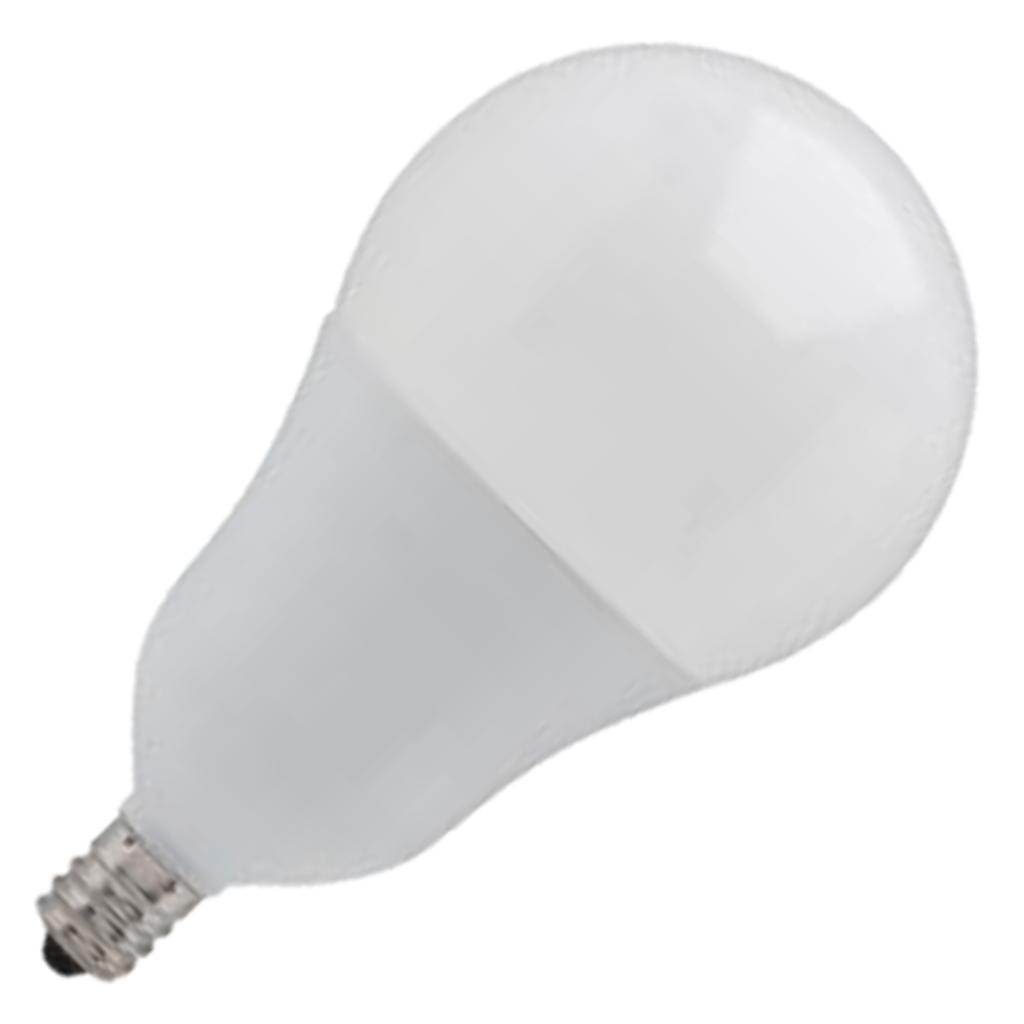 6 watt 120 volt A19 Candelabra Screw Base 2700K Warm White Dimmable LED 1