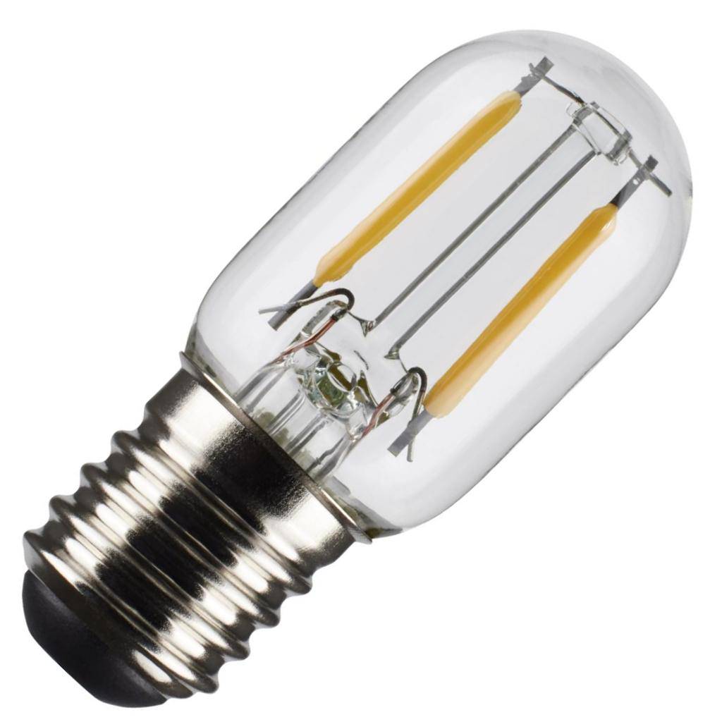 3 watt 120 volt T6.5 Intermediate Screw Base 2700K Warm White  LED Light Bulb 1