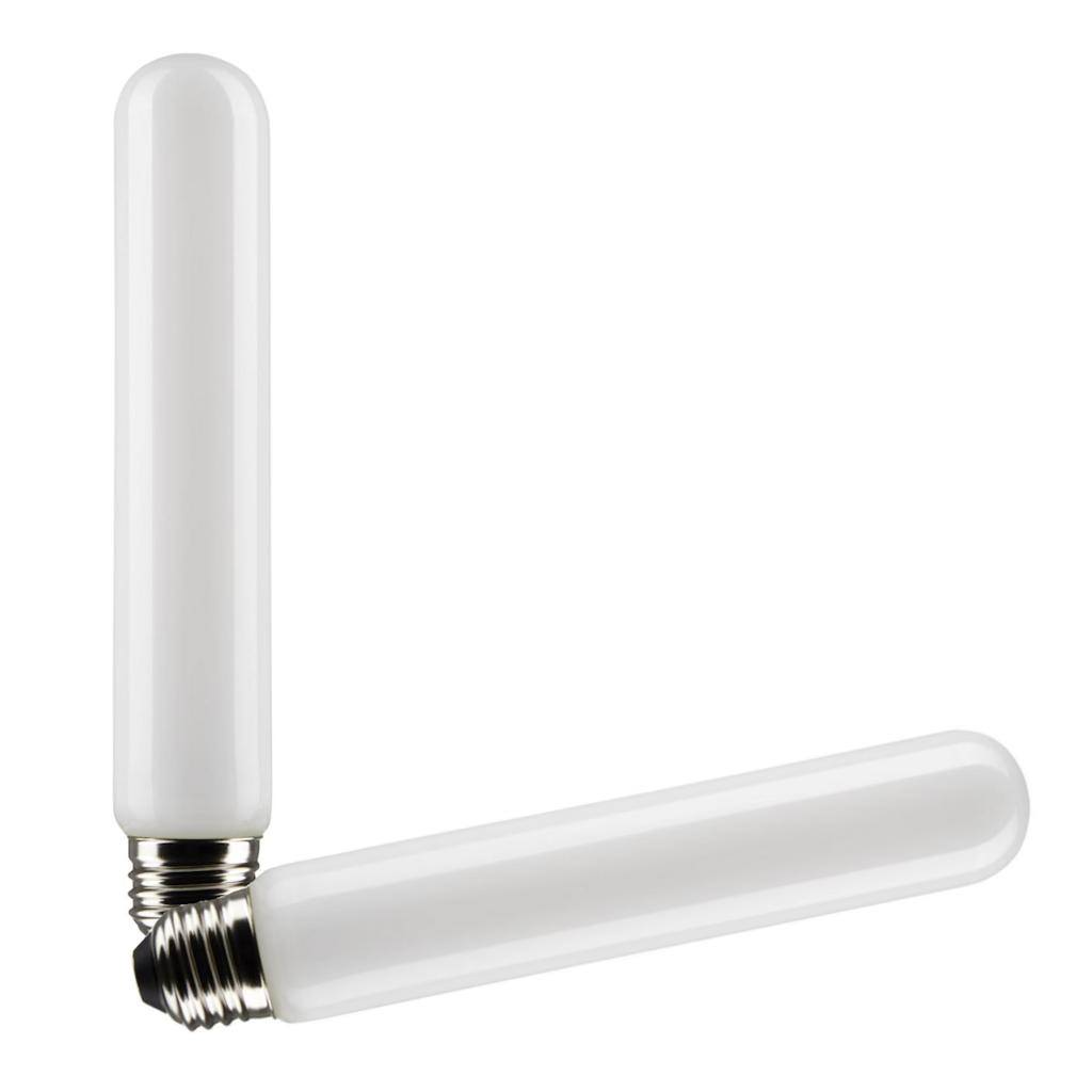 8 watt 120 volt T9 Medium Screw Base 2700K Warm White LED Light Bulb (2 Pack) 1