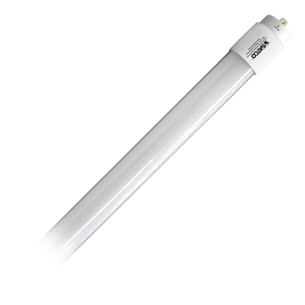 8' 40 watt 120/277 volt T8 Single Pin Base 6500K Daylight LED Light Bulb 1