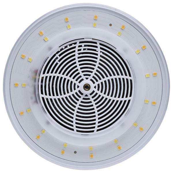 Selectable watt 277/480 volt Corncob Mogul Extended Screw Base CCT Selectable White Clear Lens Polycarbonate Ballast Bypass / Direct Wire Dimmable LED 5