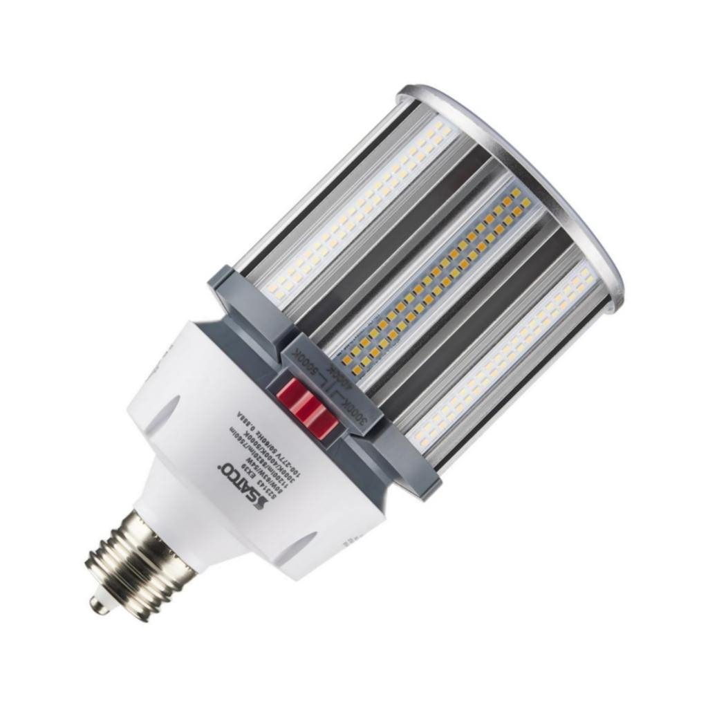 80 watt 120/277 volt Extended Mogul Screw Base CCT Selectable PowerQuick White LED Light Bulb 1