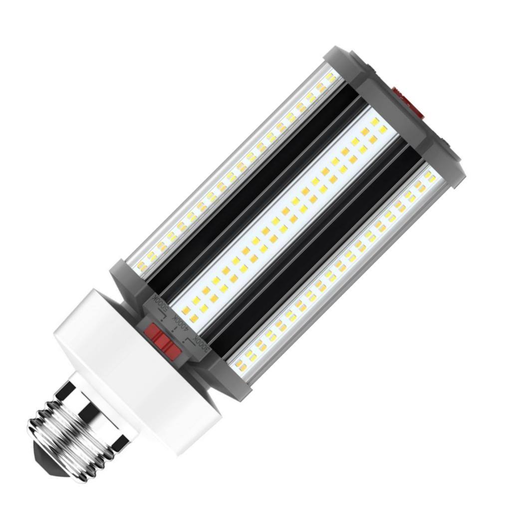 36 watt 120/277 volt Medium Screw Base White CCT Selectable LED Light Bulb 1