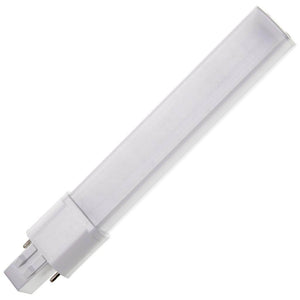 6 watt 120/277 volt PL 2-Pin Base 3000K Natural White Non-Dimmable LED 1