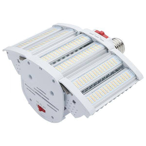Selectable watt 120/277 volt Corncob Exclusionary Mogul Screw Base CCT Selectable LED Wall Pack 3