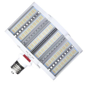 Selectable watt 120/277 volt Corncob Exclusionary Mogul Screw Base CCT Selectable LED Wall Pack 1