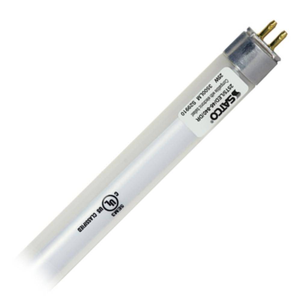 25 watt 48" T5 Miniature Bi-Pin Base 4000K Cool White Non-Dimmable LED 1