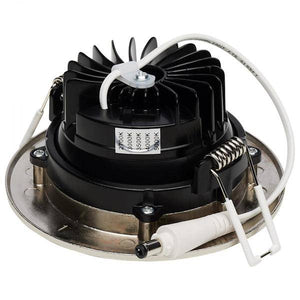 3.5" 12 watt 120 volt CCT Selectable Brushed Nickel Finish Gimbaled Dimmable LED Recessed Downlight 2