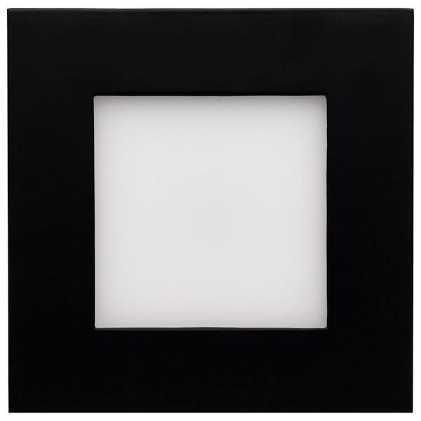 4" 10 watt 120 volt CCT Selectable Black Square Dimmable LED Architectural Recessed Downlight 3
