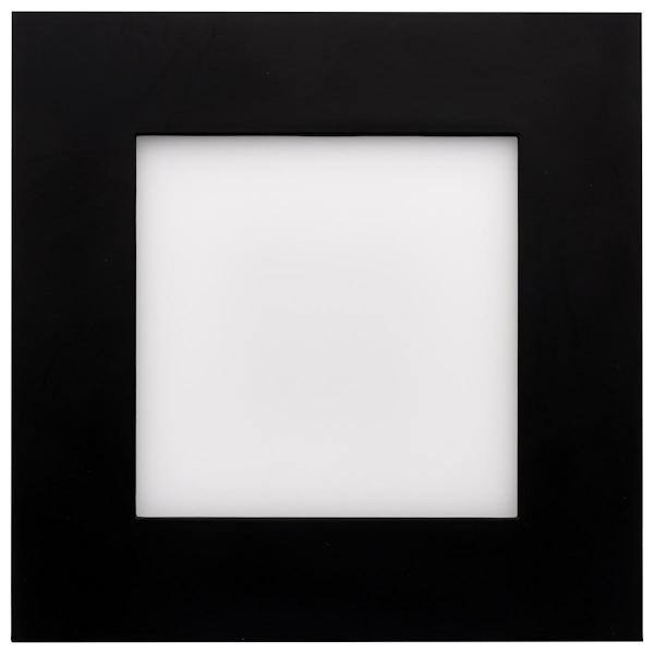 6" 12 watt 120 volt CCT Selectable Black Square Dimmable LED Architectural Recessed Downlight 3