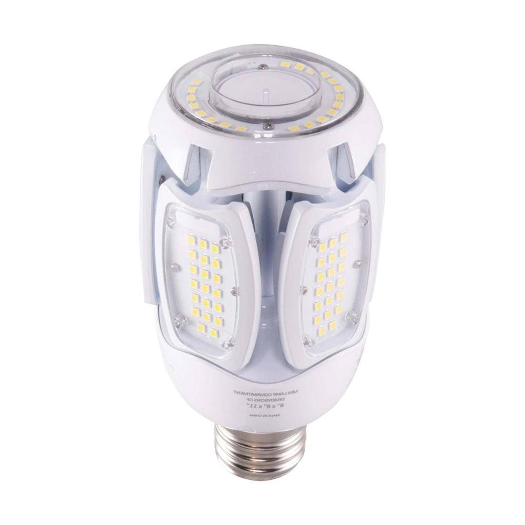 40 watt 100/277 volt Corn Cob Exclusionary Mogul Screw Base 5000K Daylight Non-Dimmable LED 1