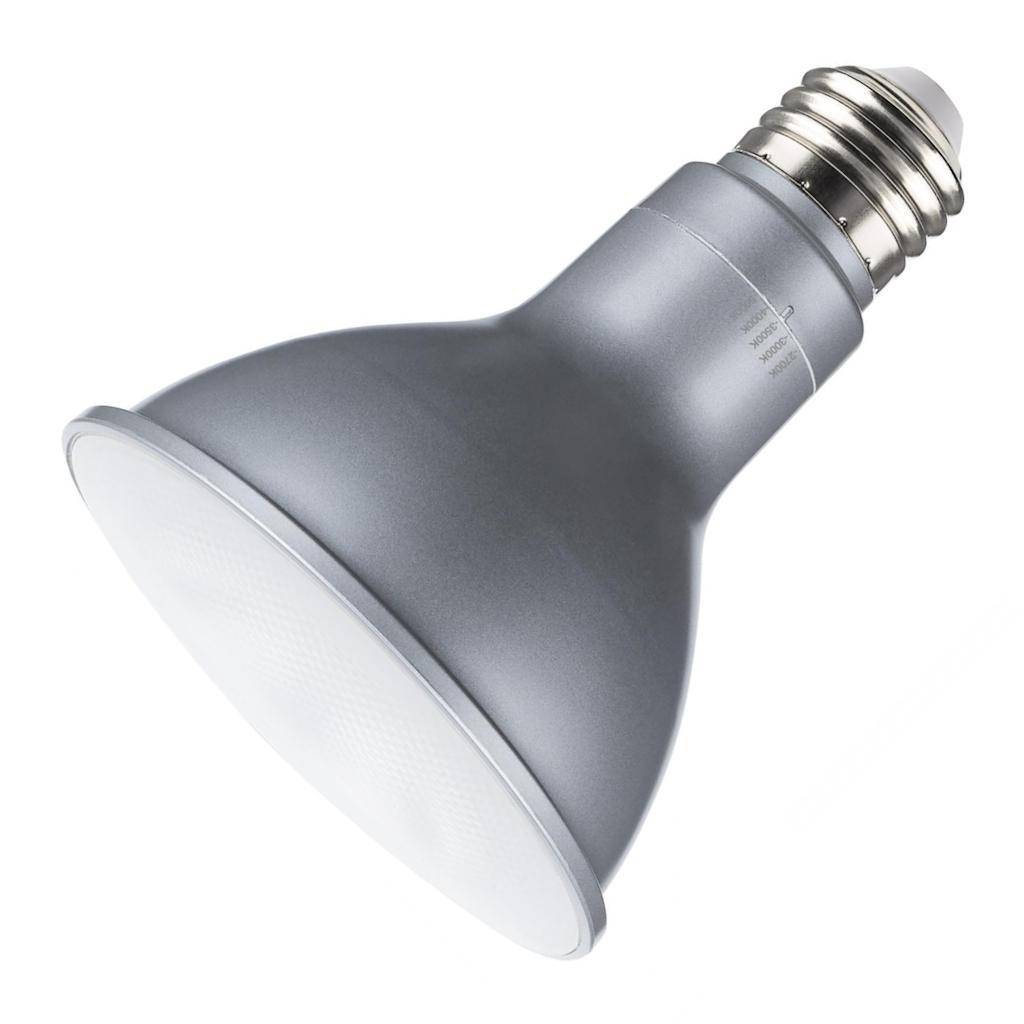 15 watt 120/277 volt PAR30 Long Neck Medium Screw Base CCT Selectable LED Light Bulb 1